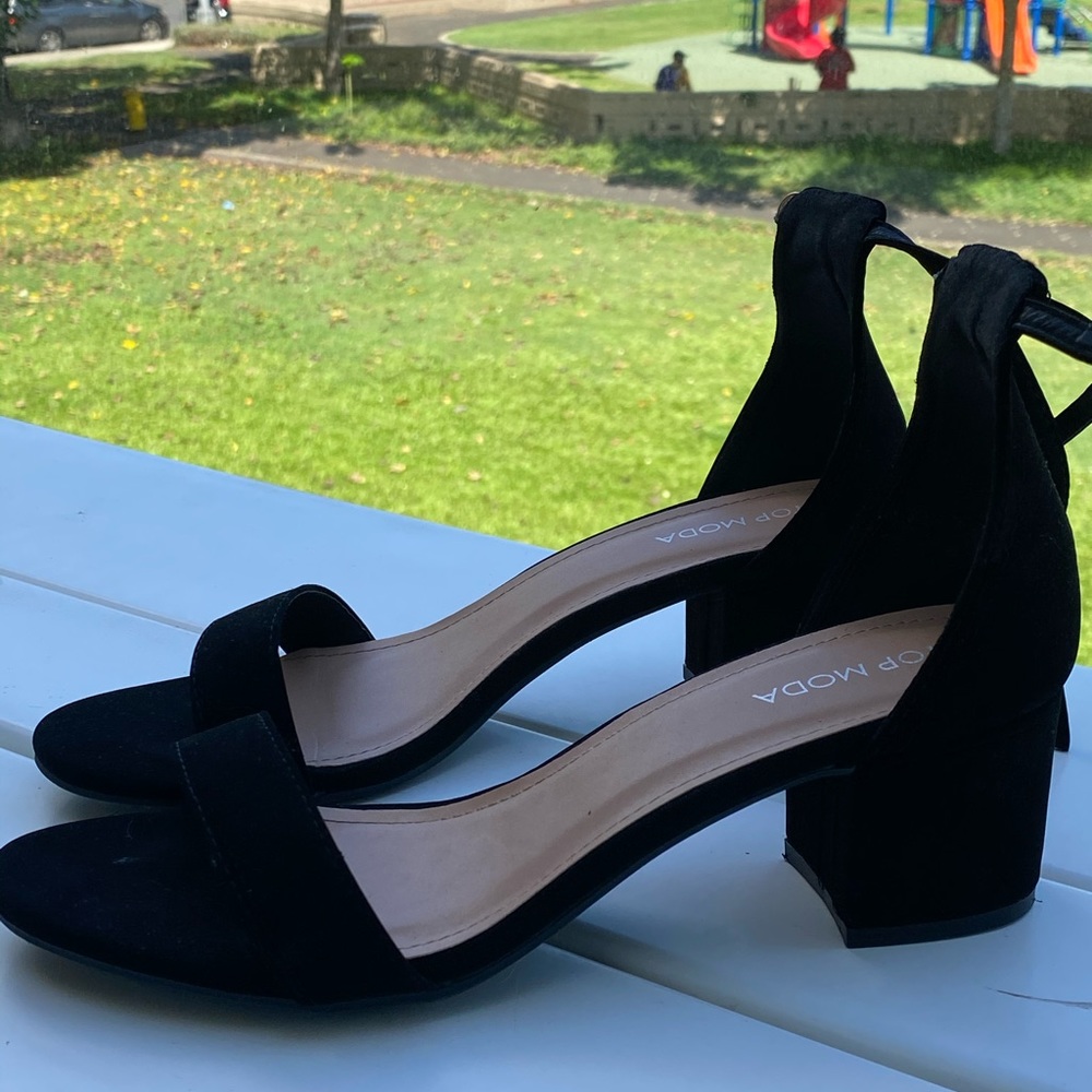 Black heels